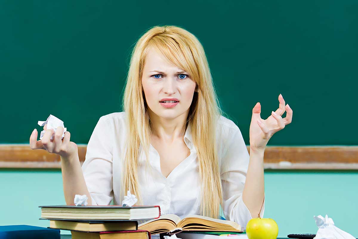 Selon un rapport, les profs n’ont pas le cul sorti des ronces