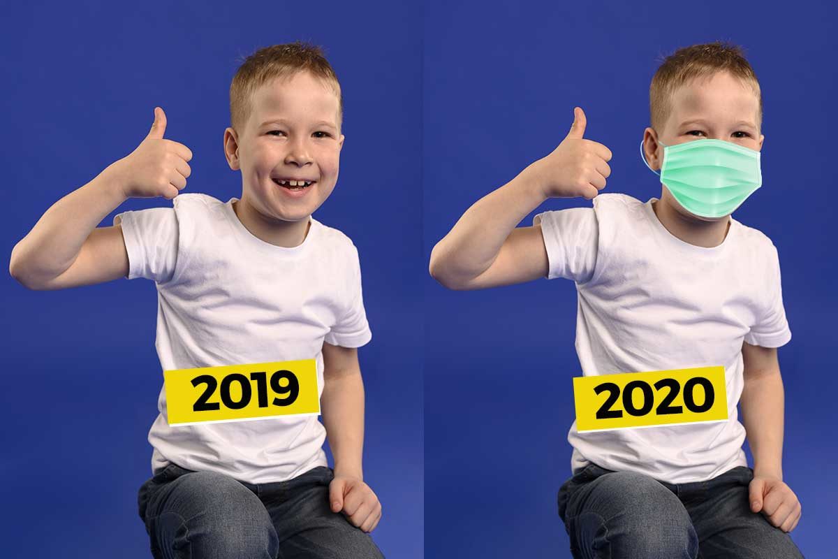 « Tu dis cheeeese mais tu gardes ton masque » : ce qui a changé à l’école entre 2019 et 2020