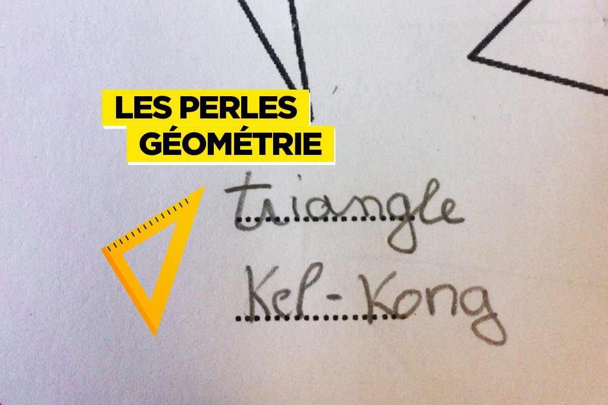 Le triangle Kel-Kong et autres perles géométriques